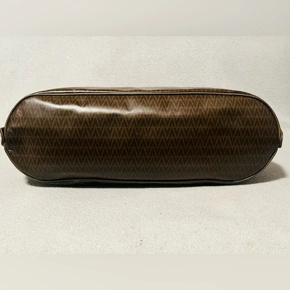 Mario Valentino Monogram Leather Handbag - Picture 11 of 13